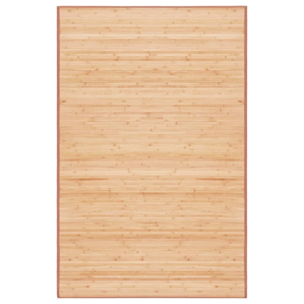 vidaXL Bambumatta 100x160 cm brun