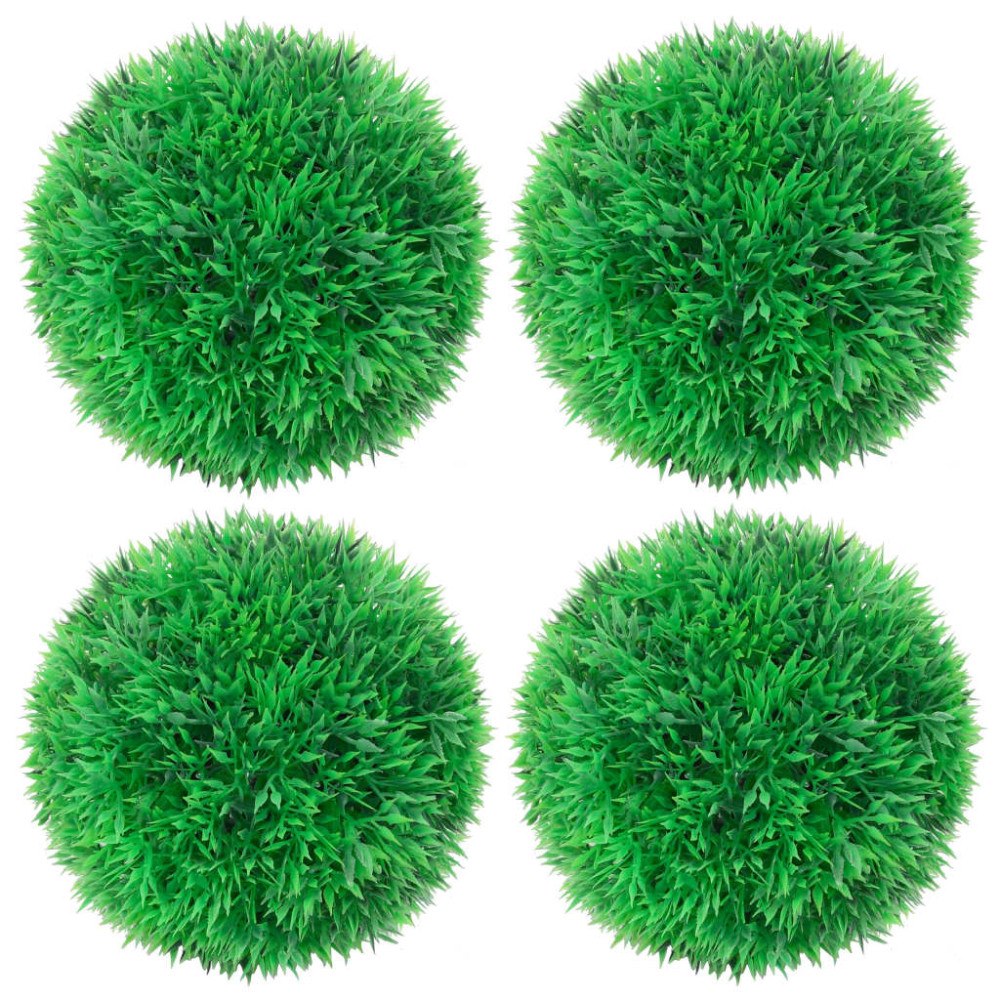 vidaXL Konstgjorda buxbombollar 4 st 12 cm