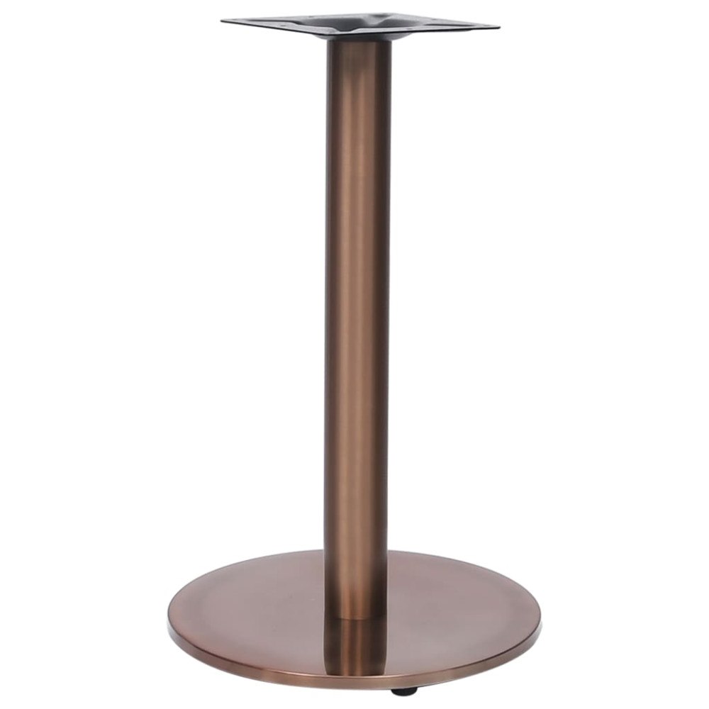 vidaXL Bistro bordsben guld Ø45x72 cm rostfritt stål
