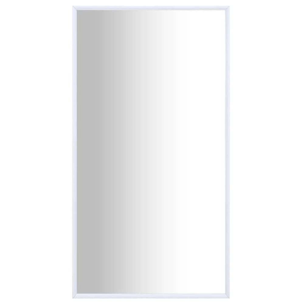 vidaXL Spegel vit 100x60 cm