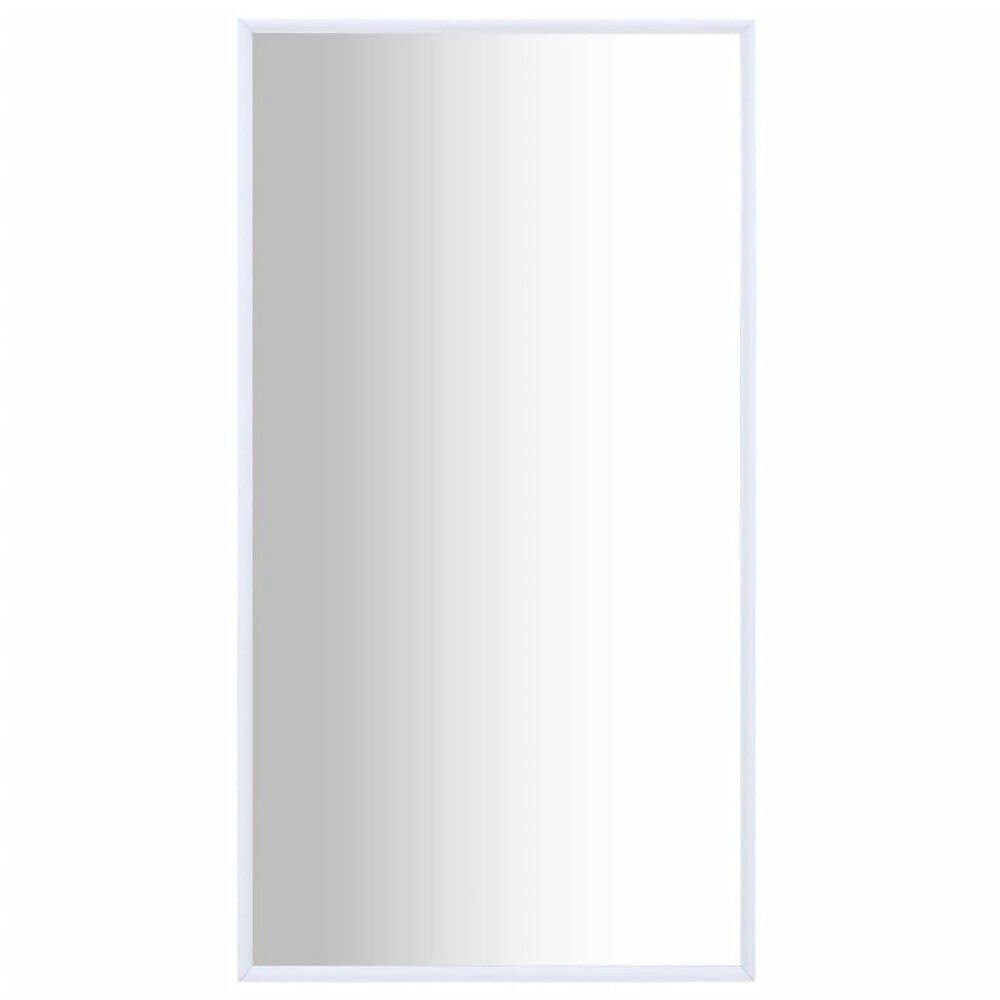 vidaXL Spegel vit 100x60 cm