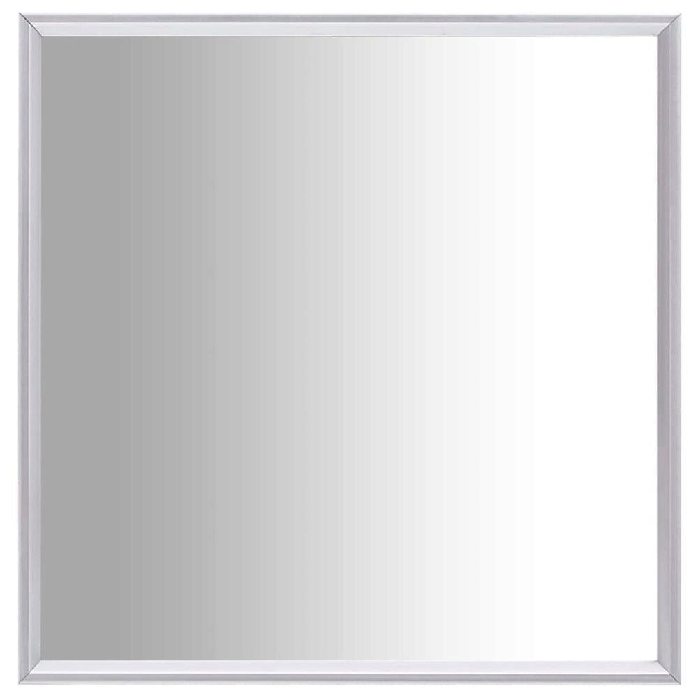 vidaXL Spegel silver 40x40 cm