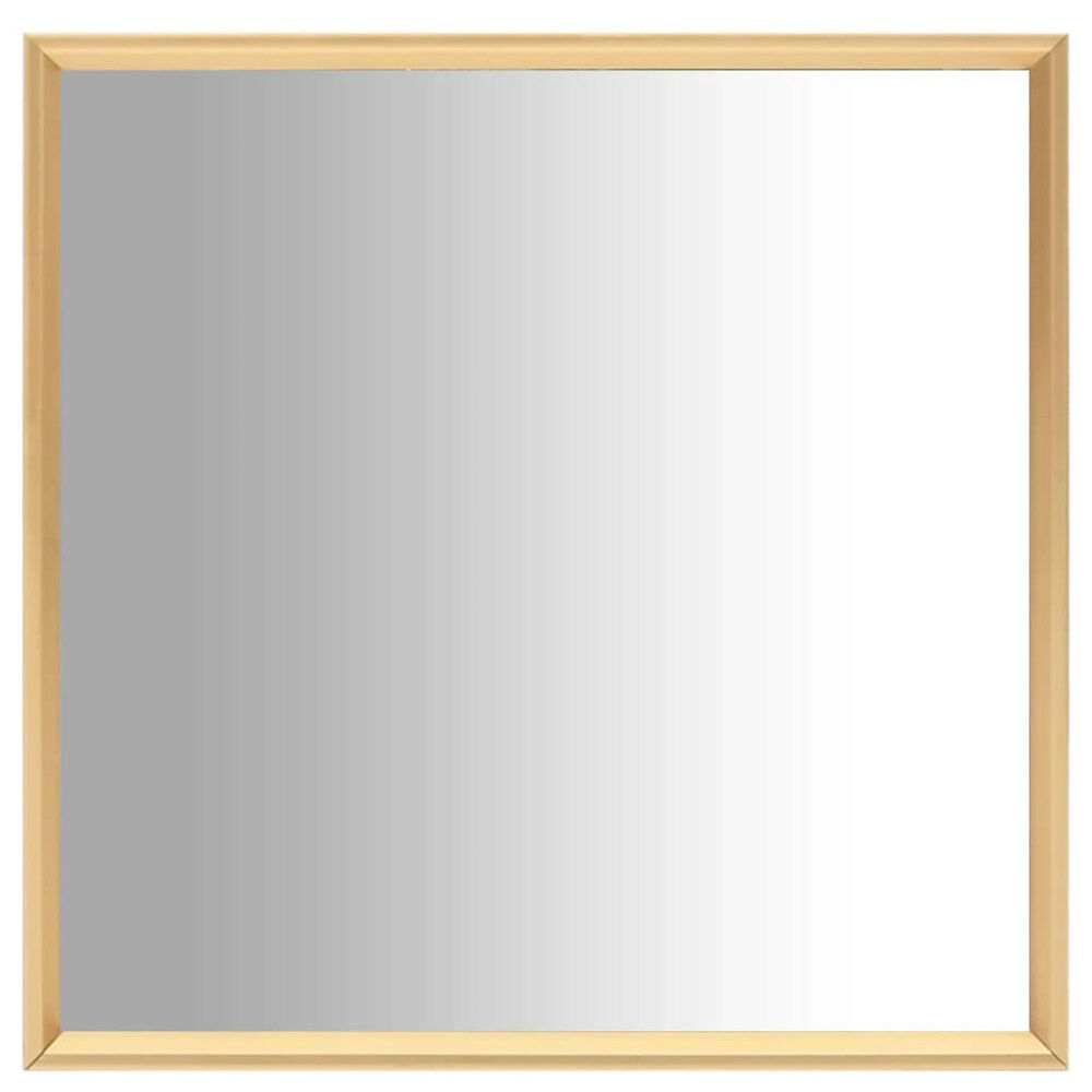 vidaXL Spegel guld 40x40 cm