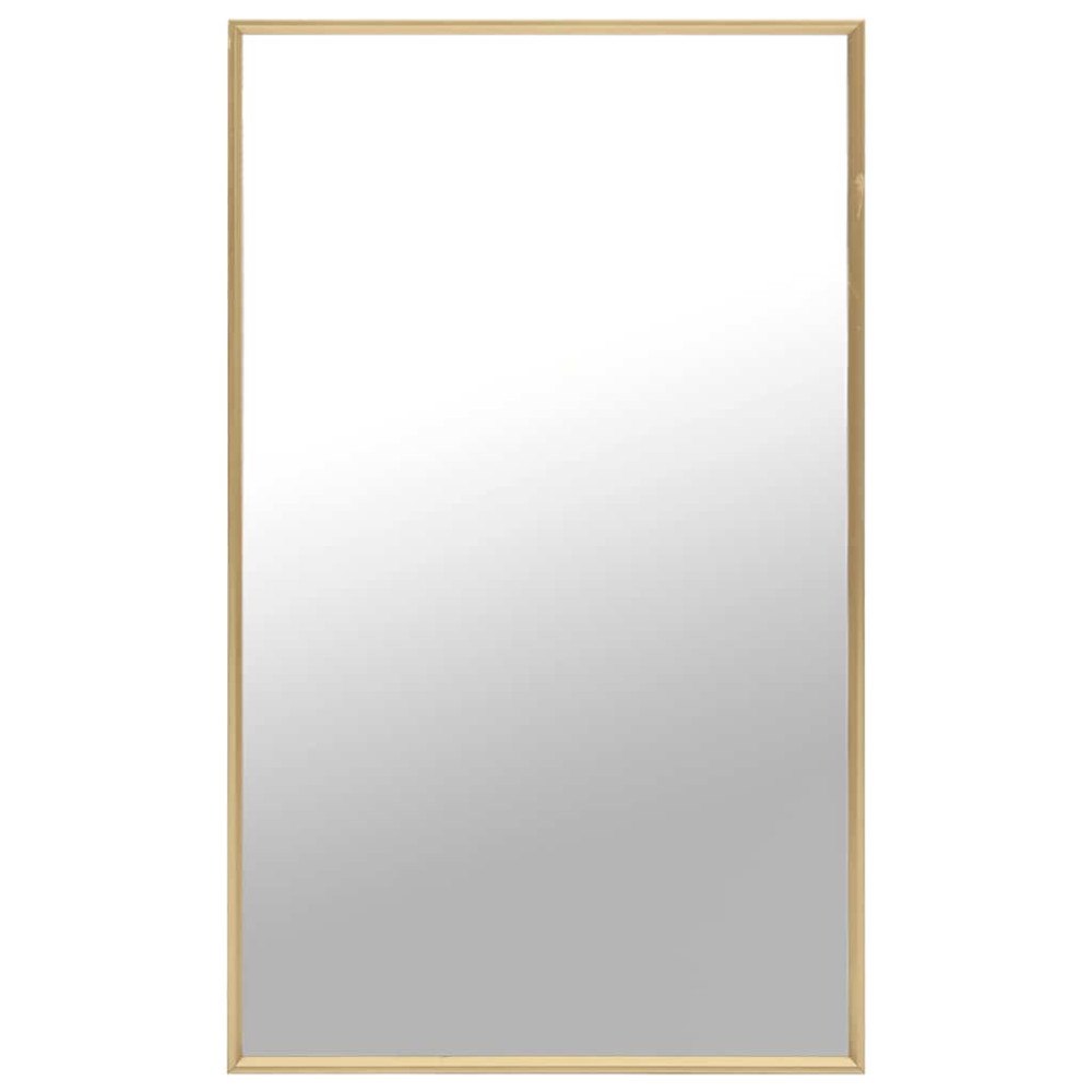 vidaXL Väggspegel guld 100x60 cm