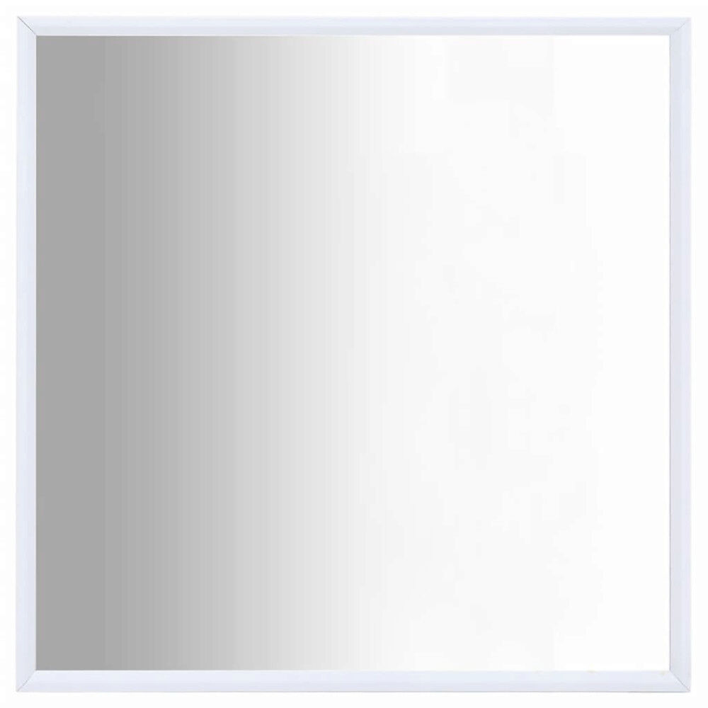 vidaXL Spegel vit 50x50 cm