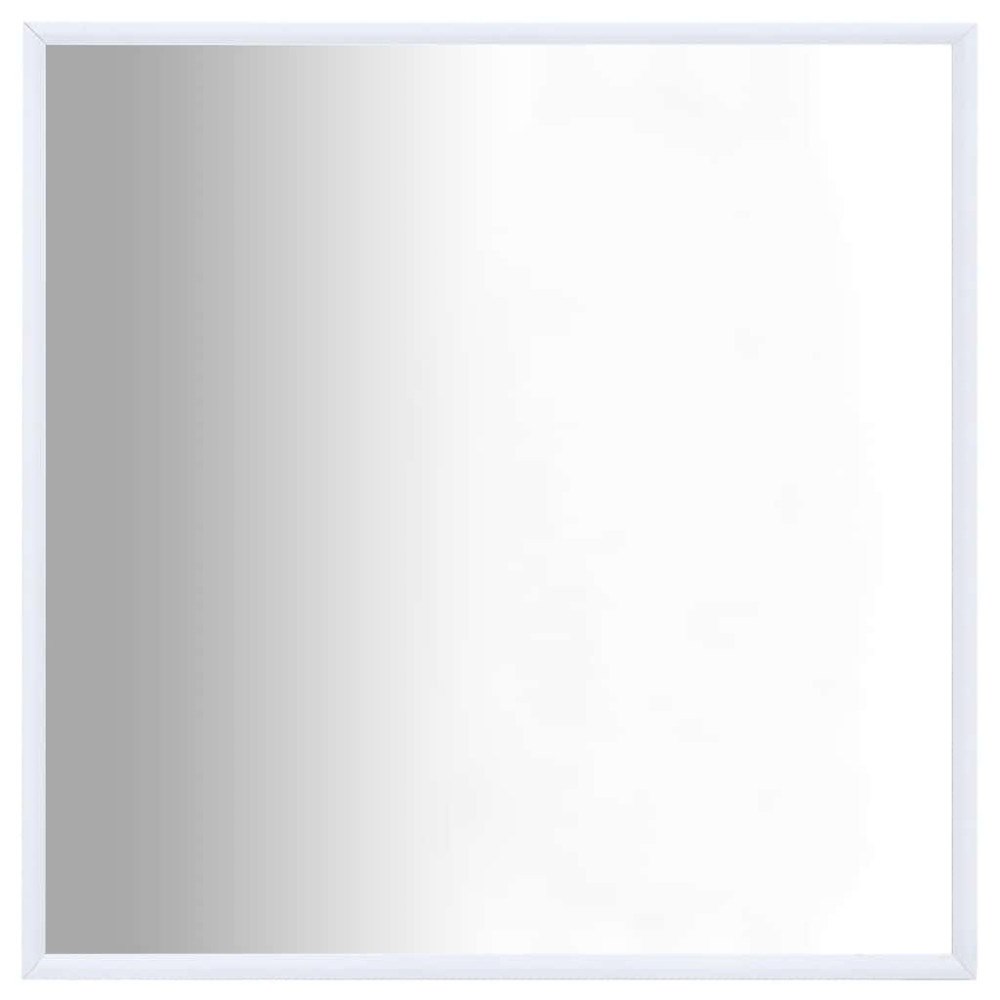 vidaXL Spegel vit 60x60 cm