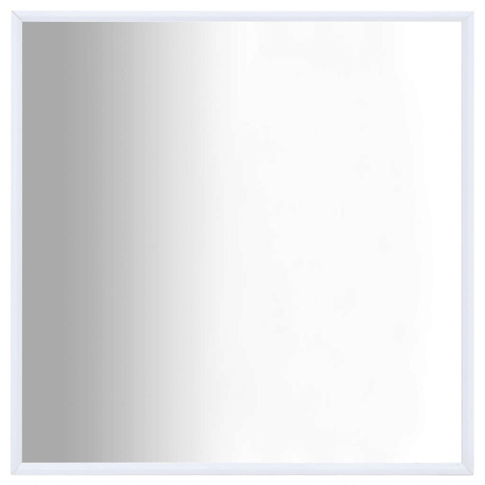 vidaXL Spegel vit 60x60 cm