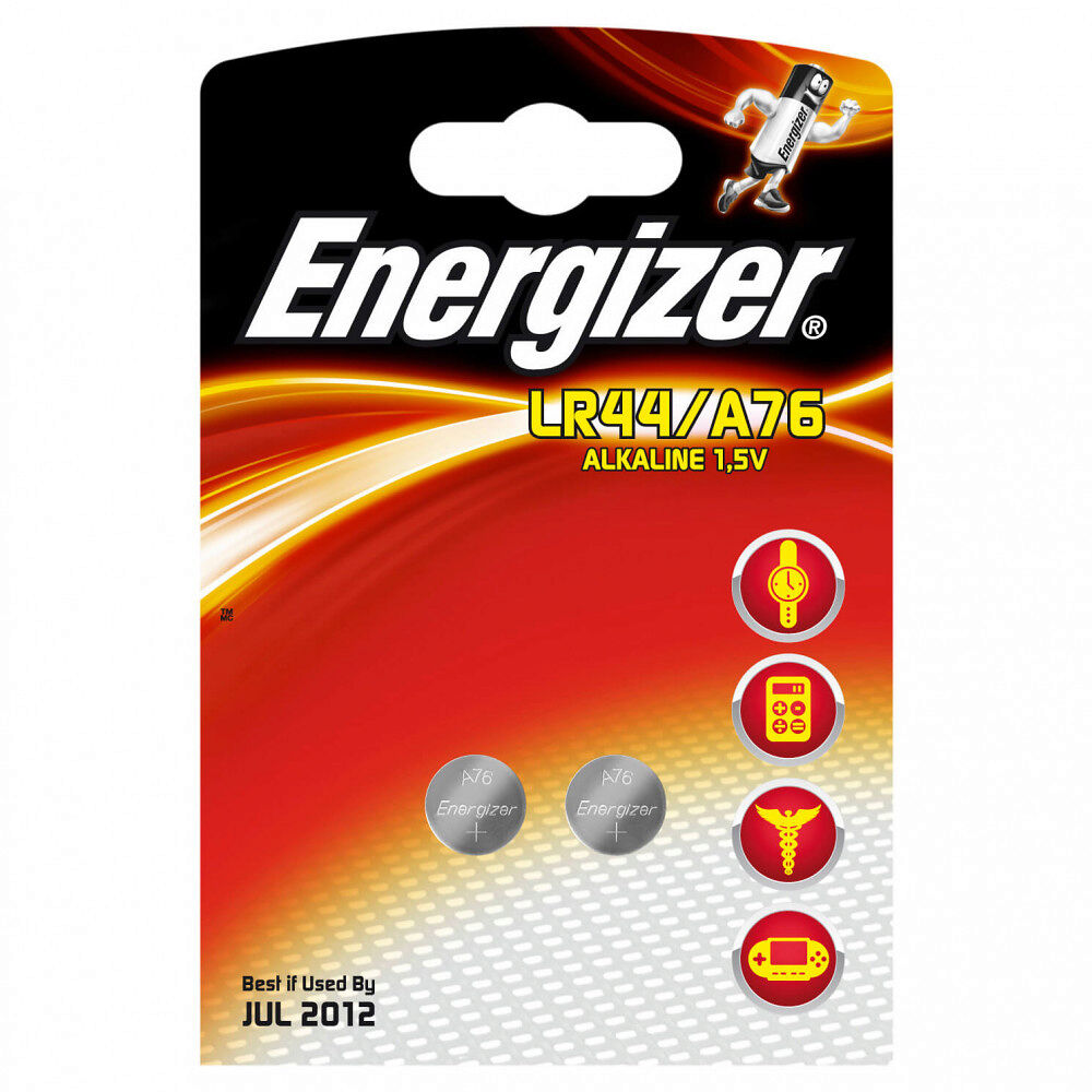 ENERGIZER Batteri LR44/A76 2-pack