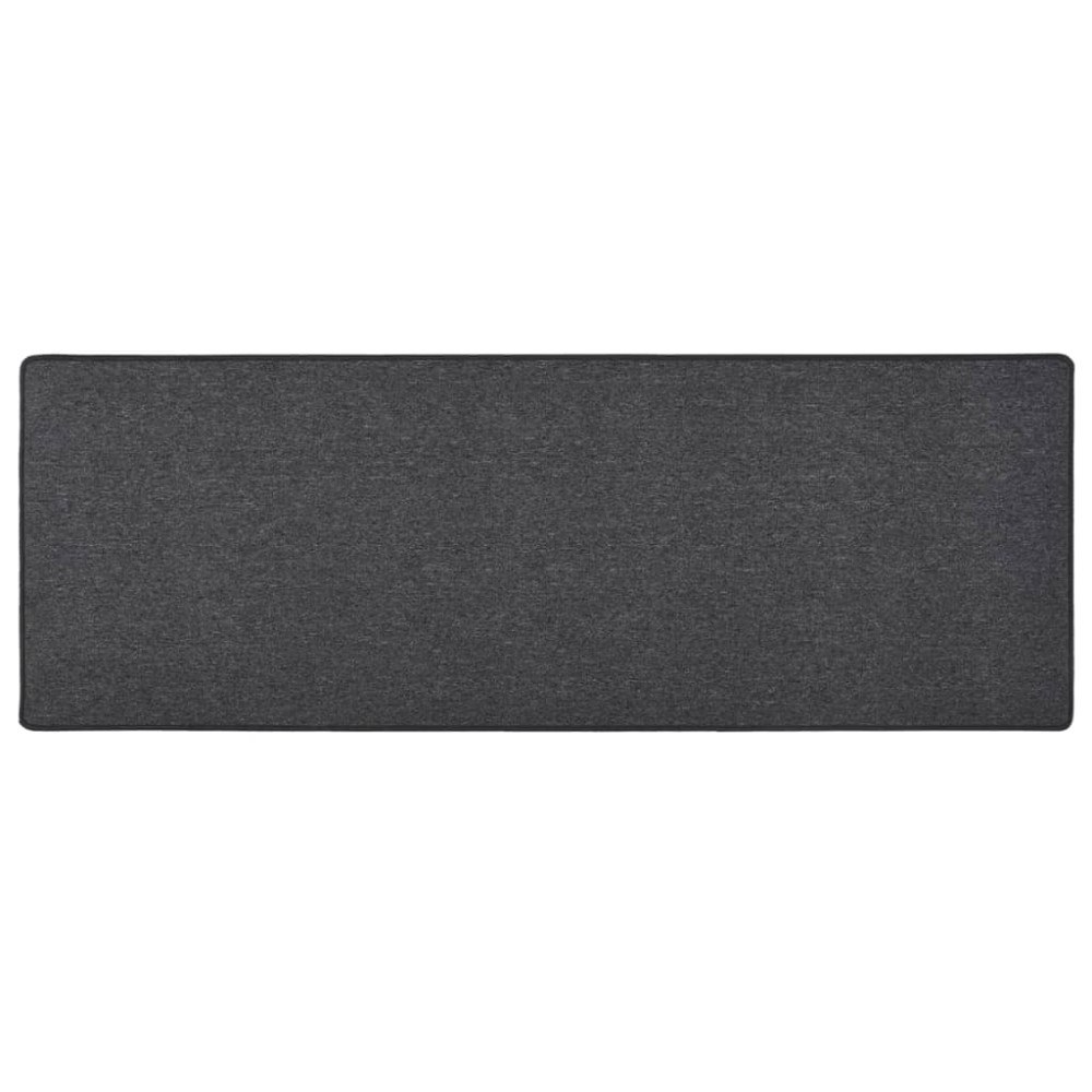vidaXL Gångmatta antracit 50x150 cm