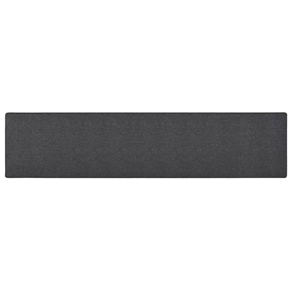 vidaXL Gångmatta antracit 50x250 cm