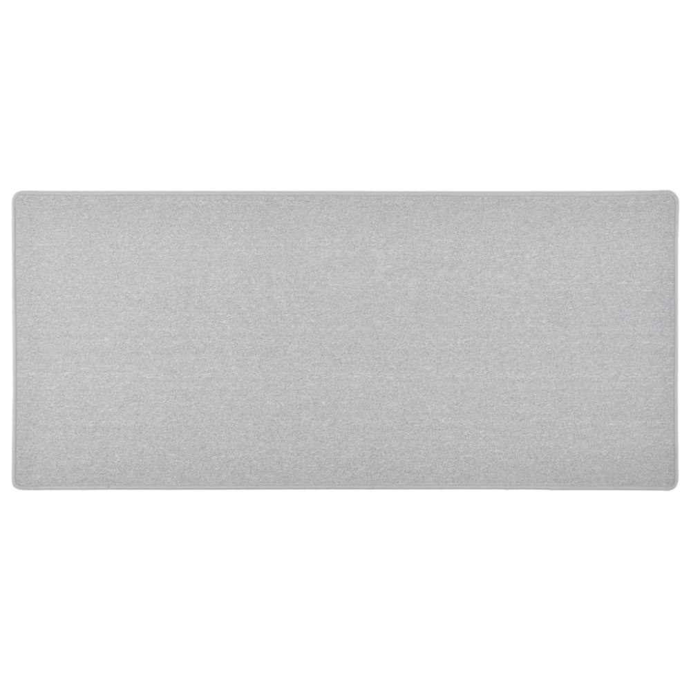 vidaXL Gångmatta ljusgrå 50x100 cm