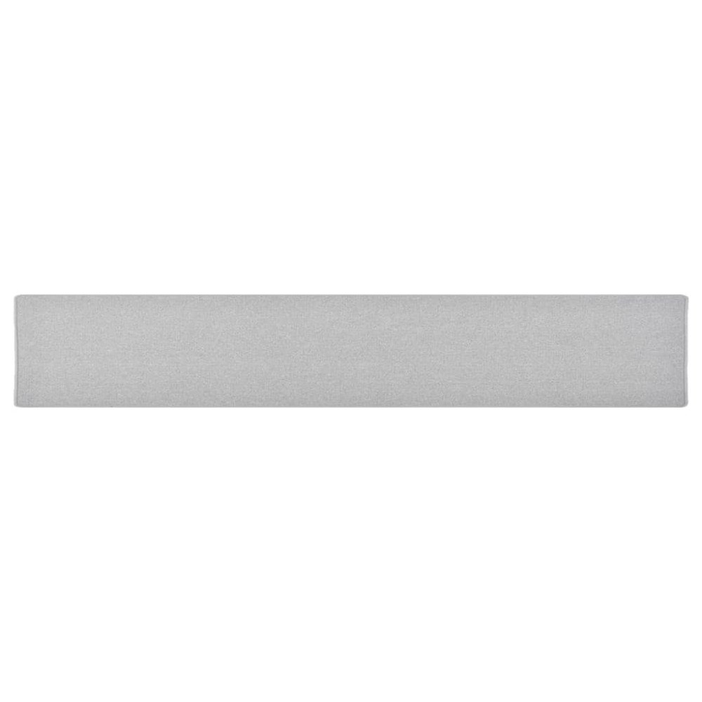vidaXL Gångmatta ljusgrå 50x300 cm
