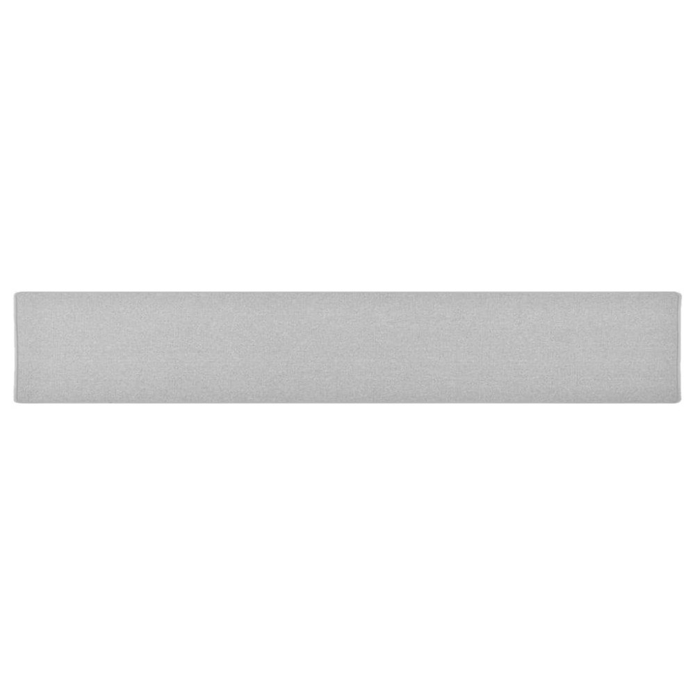vidaXL Gångmatta ljusgrå 50x300 cm