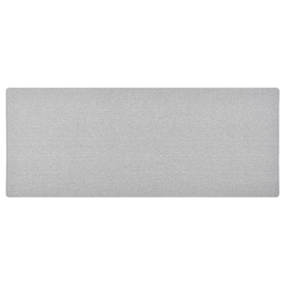 vidaXL Gångmatta ljusgrå 80x200 cm