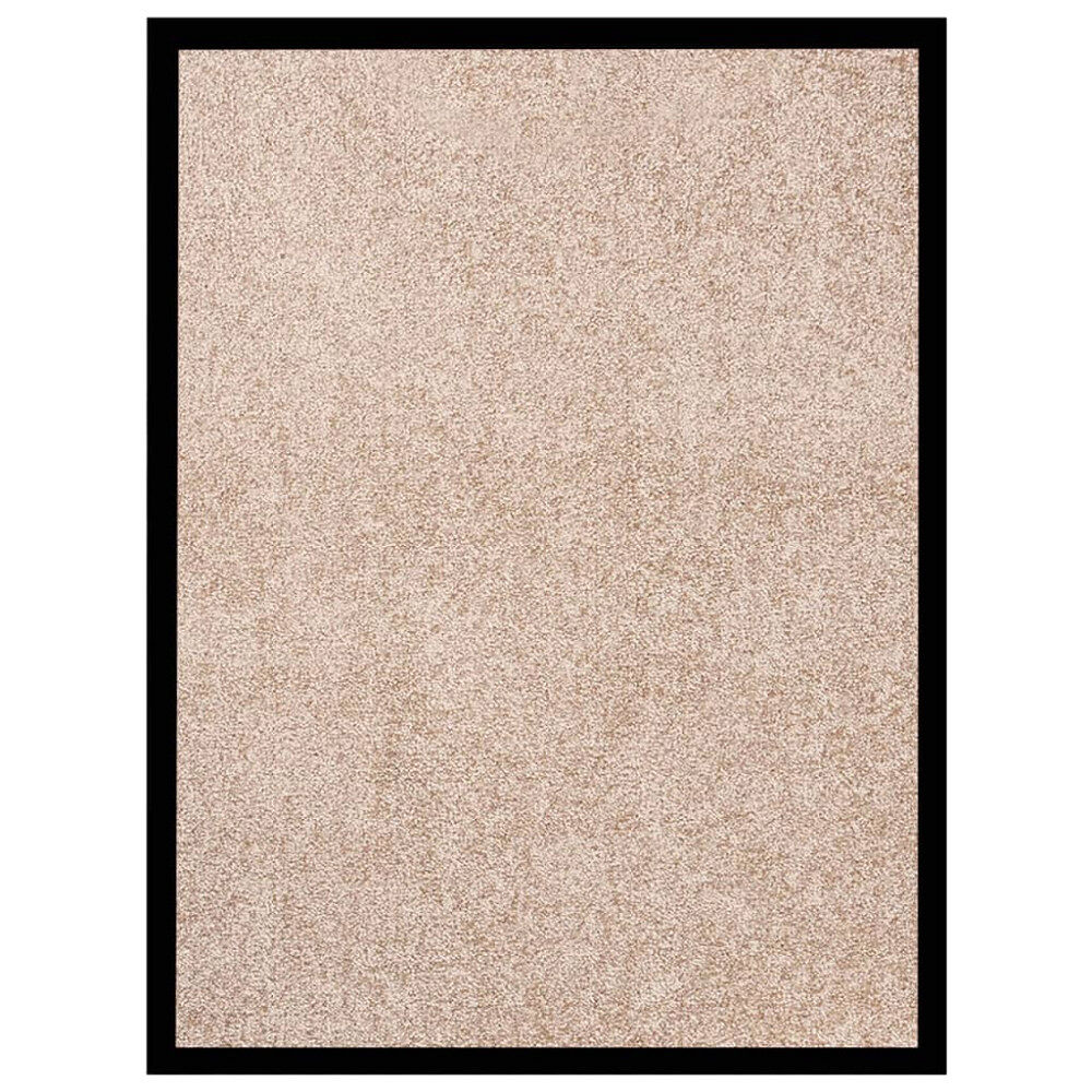 vidaXL Dörrmatta beige 40x60 cm