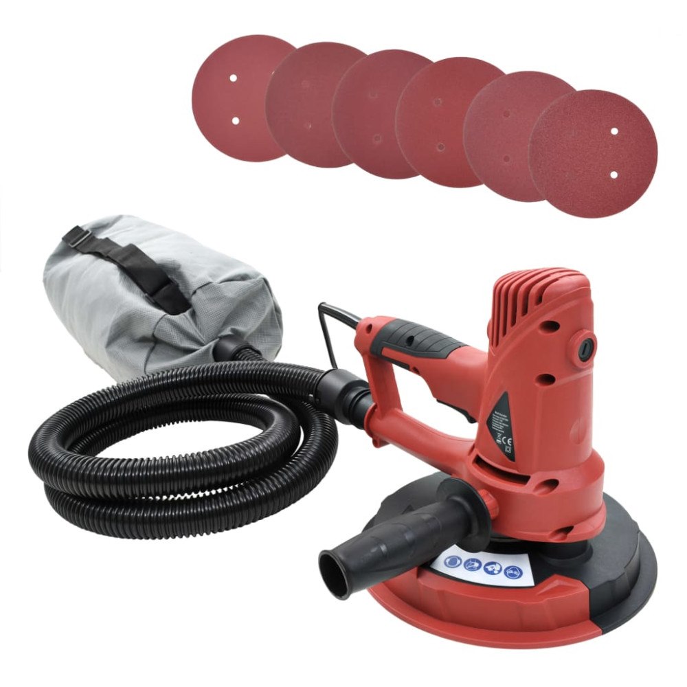 vidaXL Väggslipmaskin med dammsugarfunktion 710 W