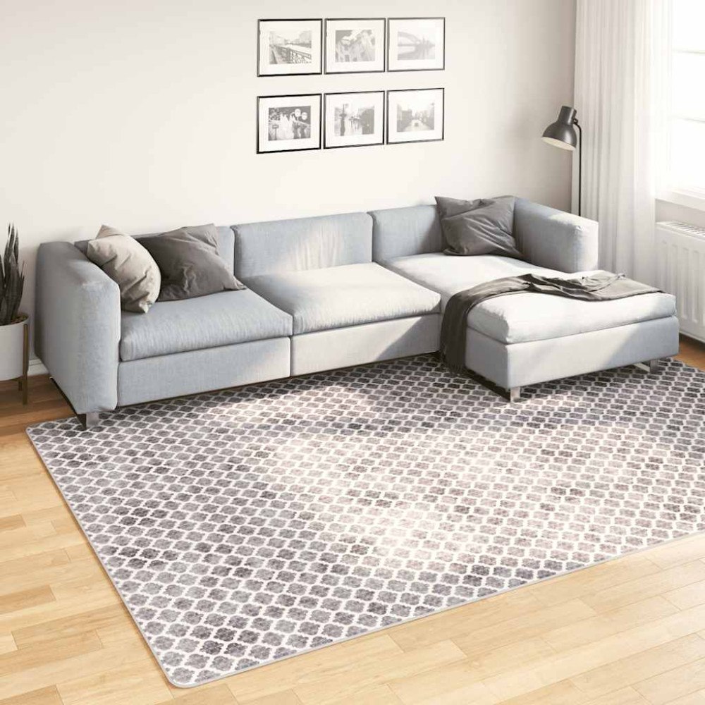 vidaXL Matta tvättbar 190x300 cm flerfärgad