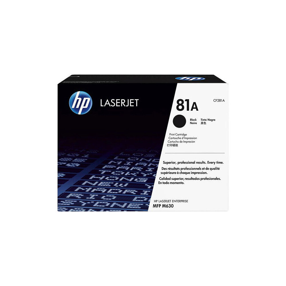 HP Toner HP CF281A 81A 10,5K svart