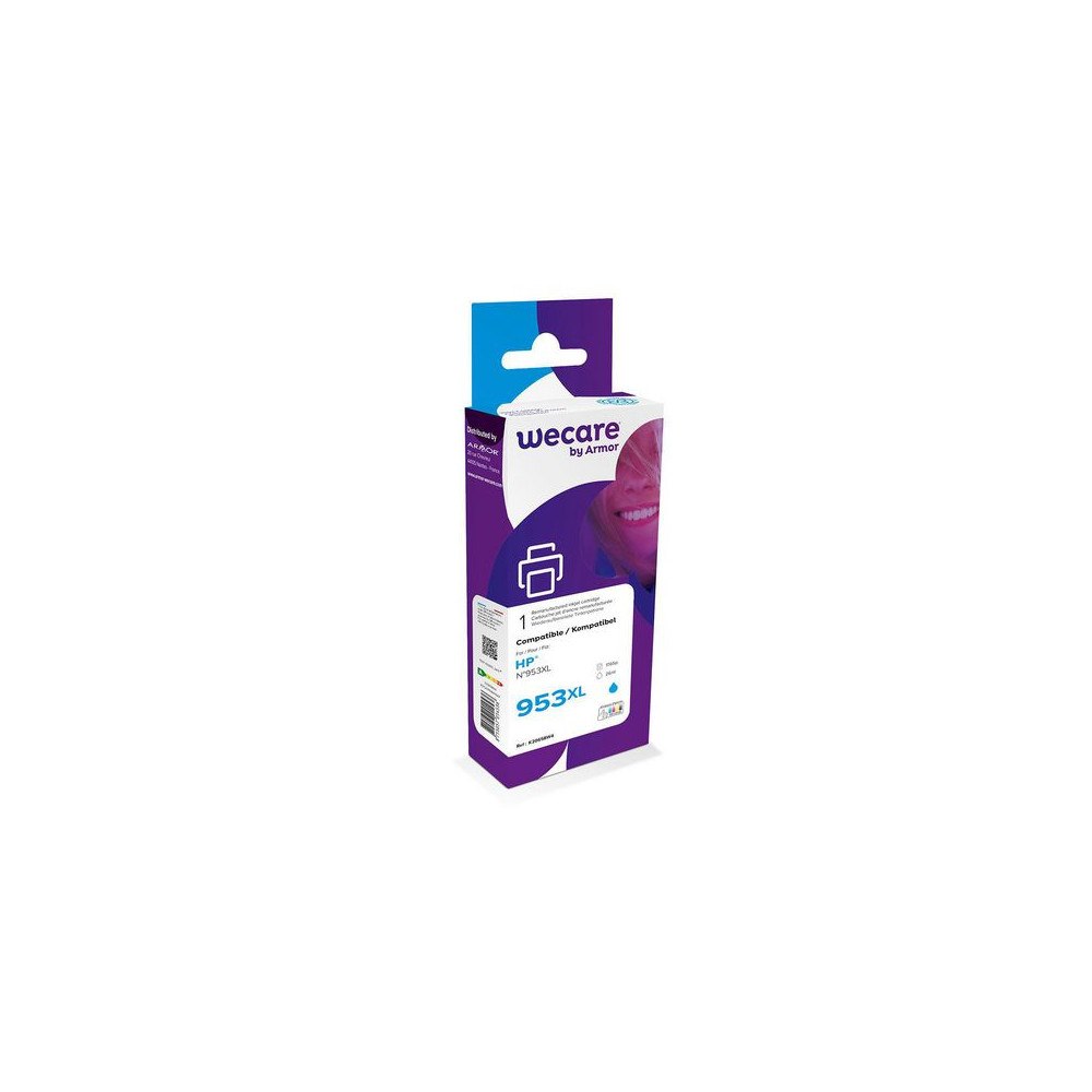 Wecare Bläckpatron WECARE 953XL cyan