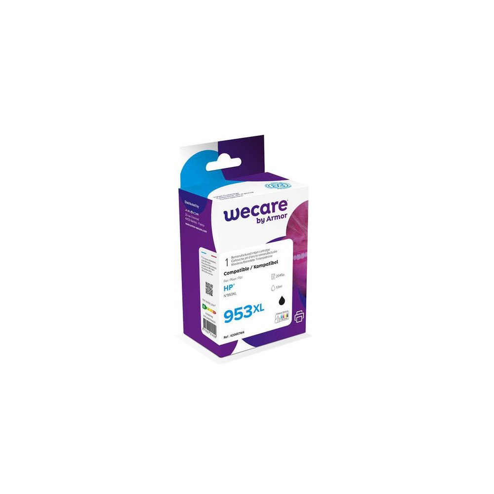 Wecare Bläckpatron WECARE 953XL svart