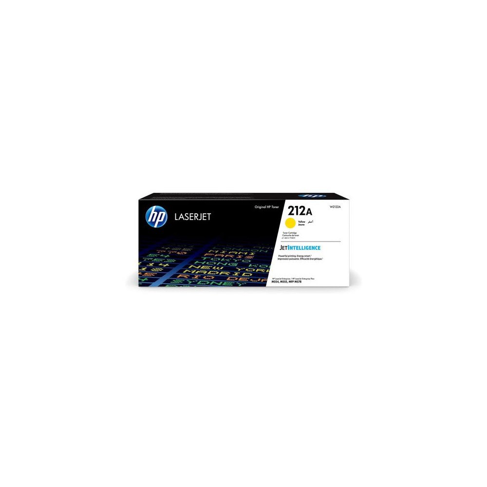 HP Toner HP W2122A 212A 4,5K gul