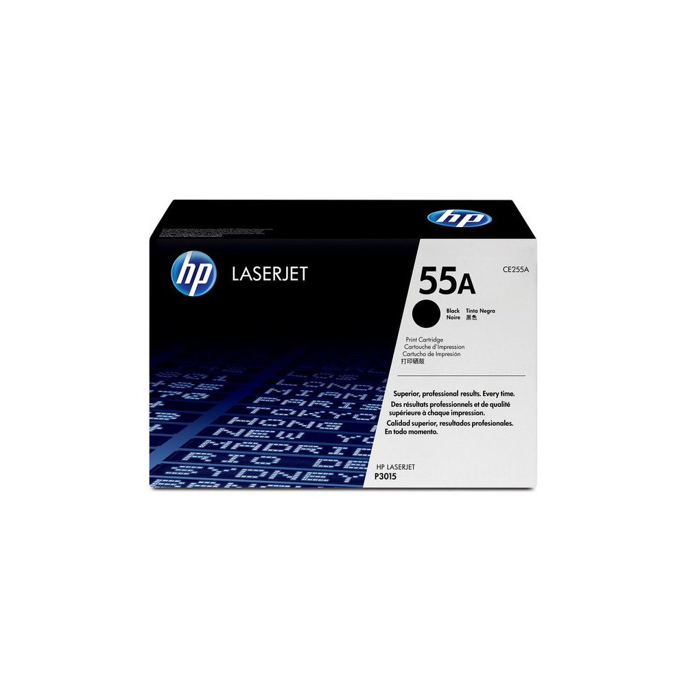 HP Toner HP CE255A 55A 6K svart