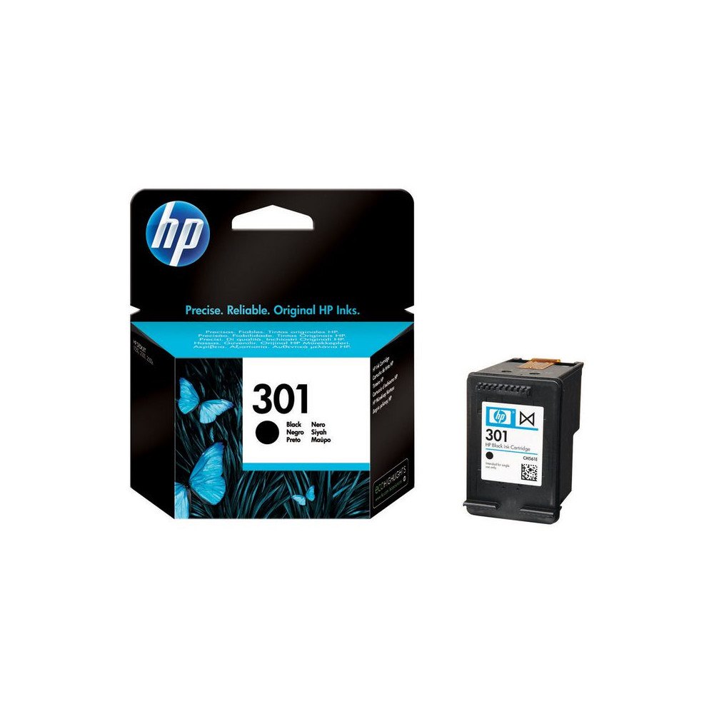 HP Bläckpatron HP CH561EE 301 svart
