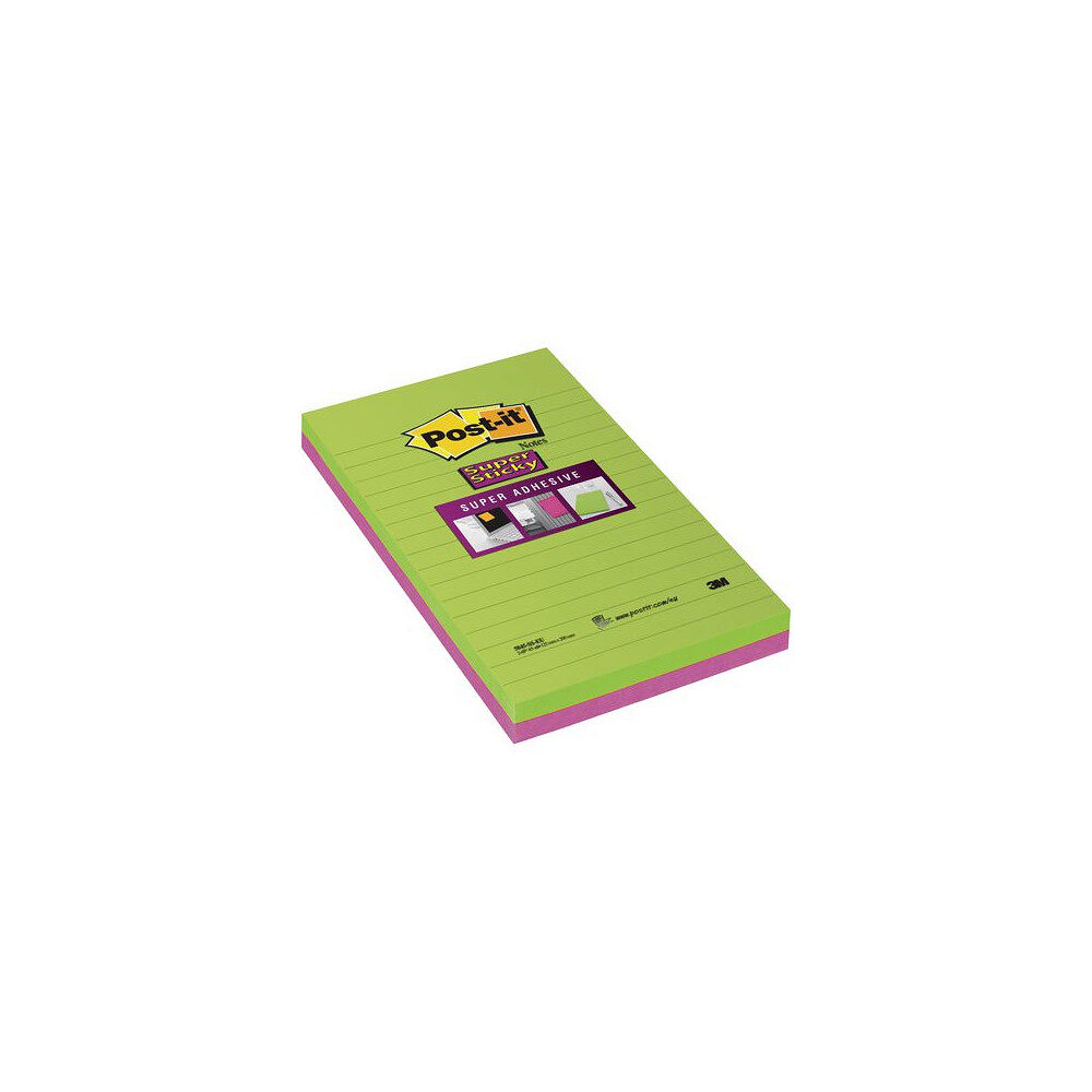 Post-it Notes POST-IT SS linjerat 125x200mm 2/fp