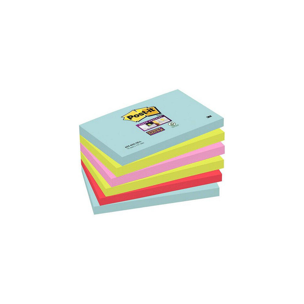 Post-it Notes POST-IT SS 76x127mm Cosmic 6/fp