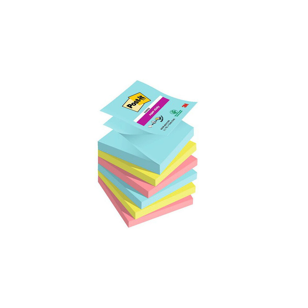 Post-it Notes POST-IT Z-block Cosmi 76x76mm 6/fp