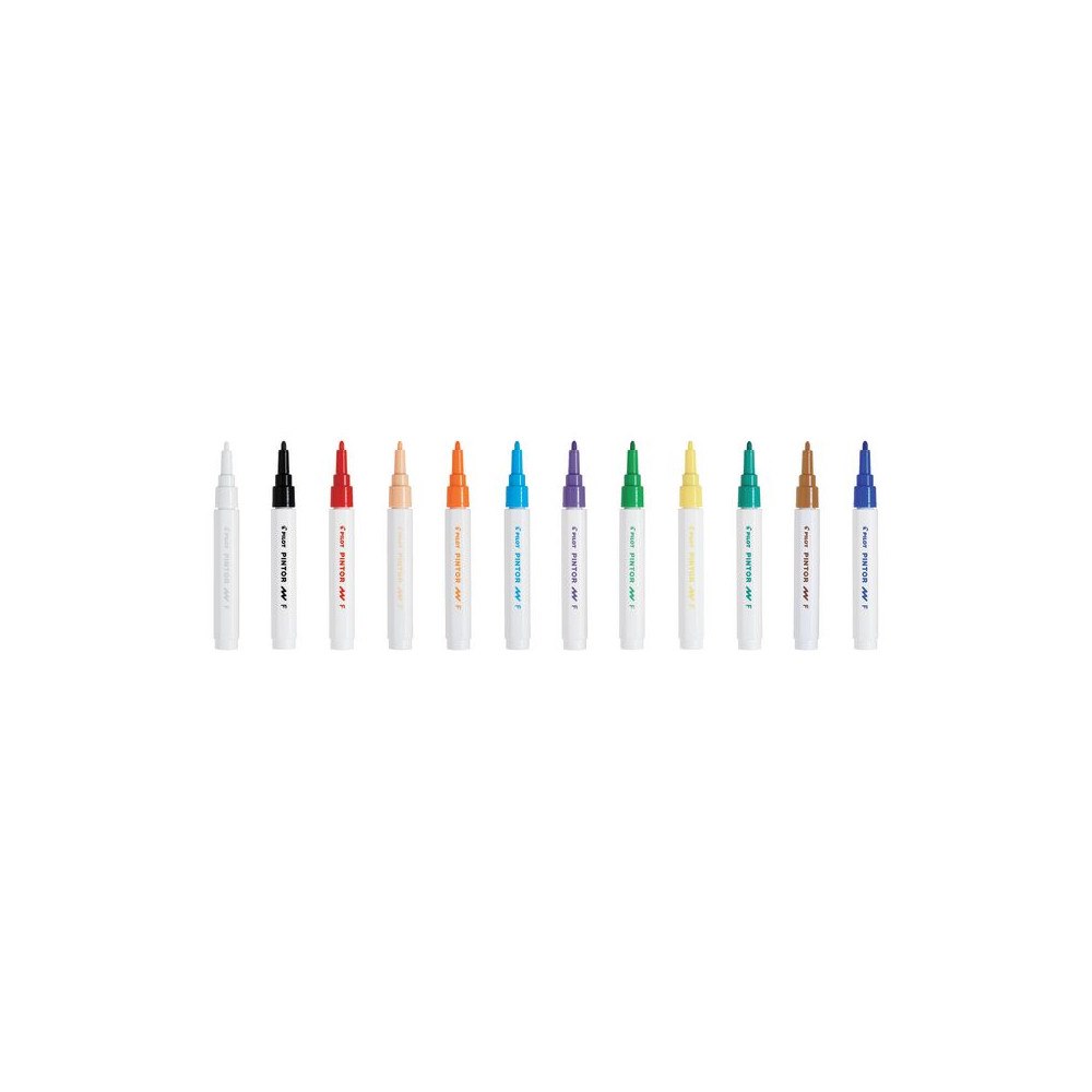 PILOT Märkpenna PILOT Pintor F 6 färger/fp