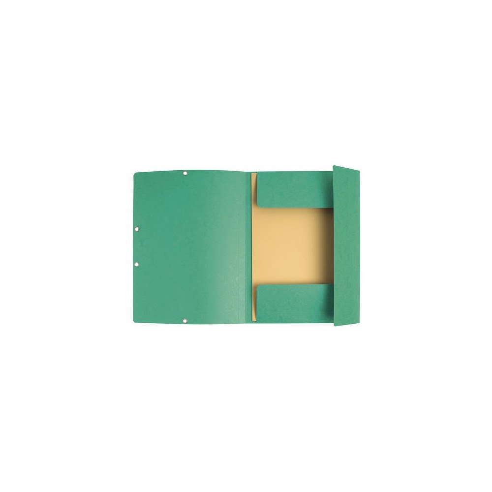 EXACOMPTA Gummibandsmapp EXACOMPTA 3kl Blue A. grö