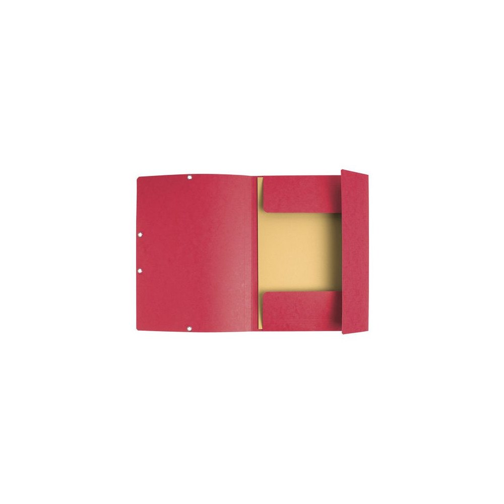 EXACOMPTA Gummibandsmapp EXACOMPTA 3-kl Blue A. rö