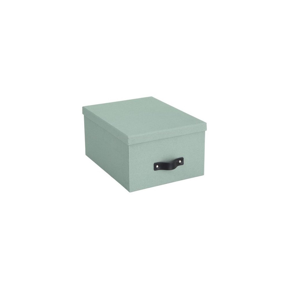Bigso Box Förvaringsbox m.lock kartong Mint