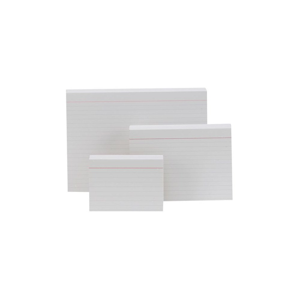 ESSELTE Skrivkort ESSELTE A6L linjerat 100/fp