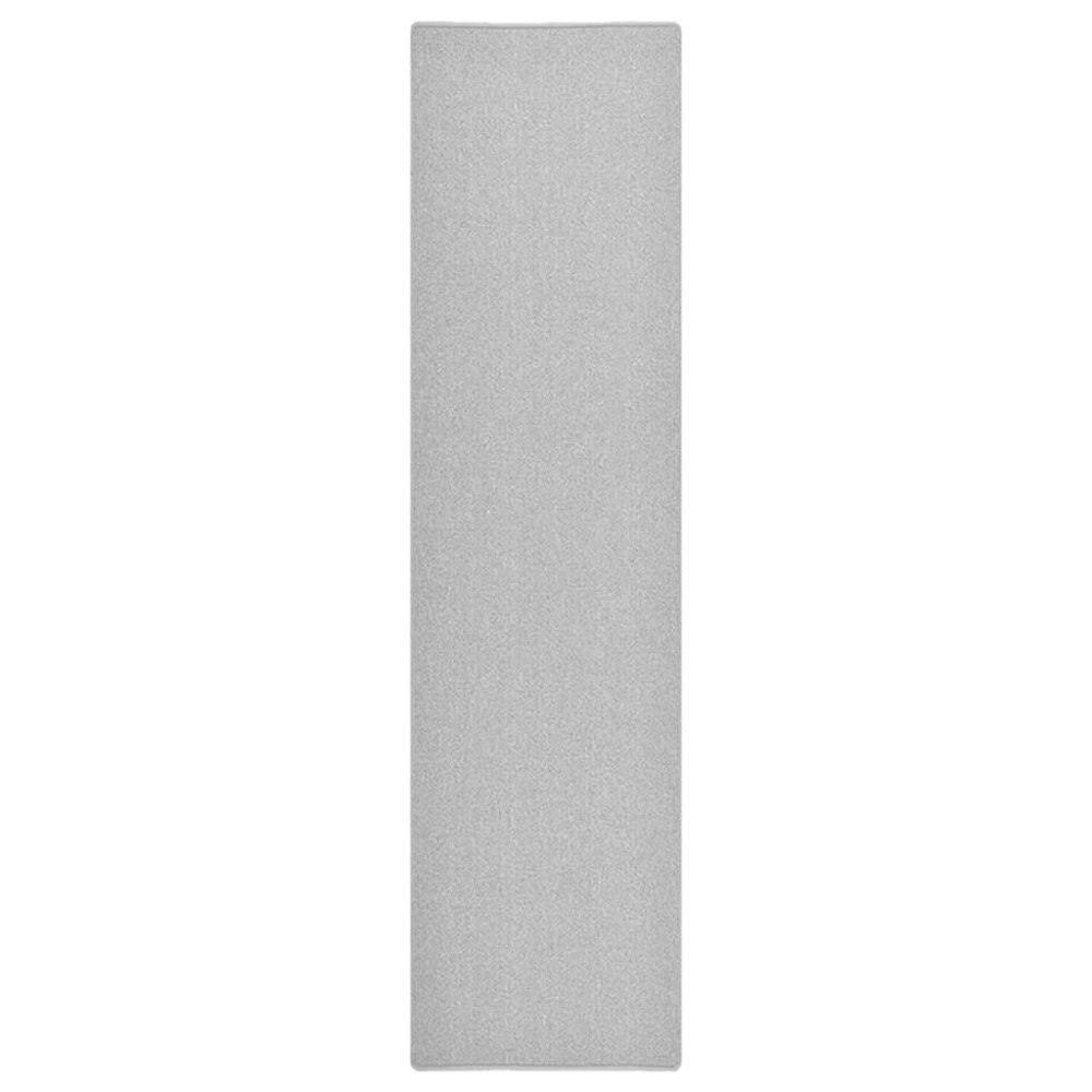 vidaXL Gångmatta ljusgrå 80x300 cm