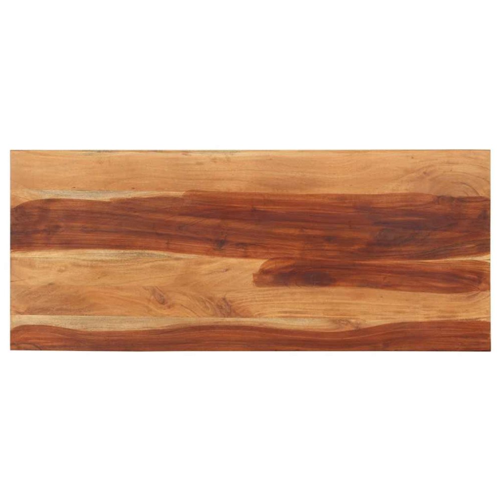 vidaXL Bordsskiva 140x60x(2,5-2,7) cm massivt akaciaträ