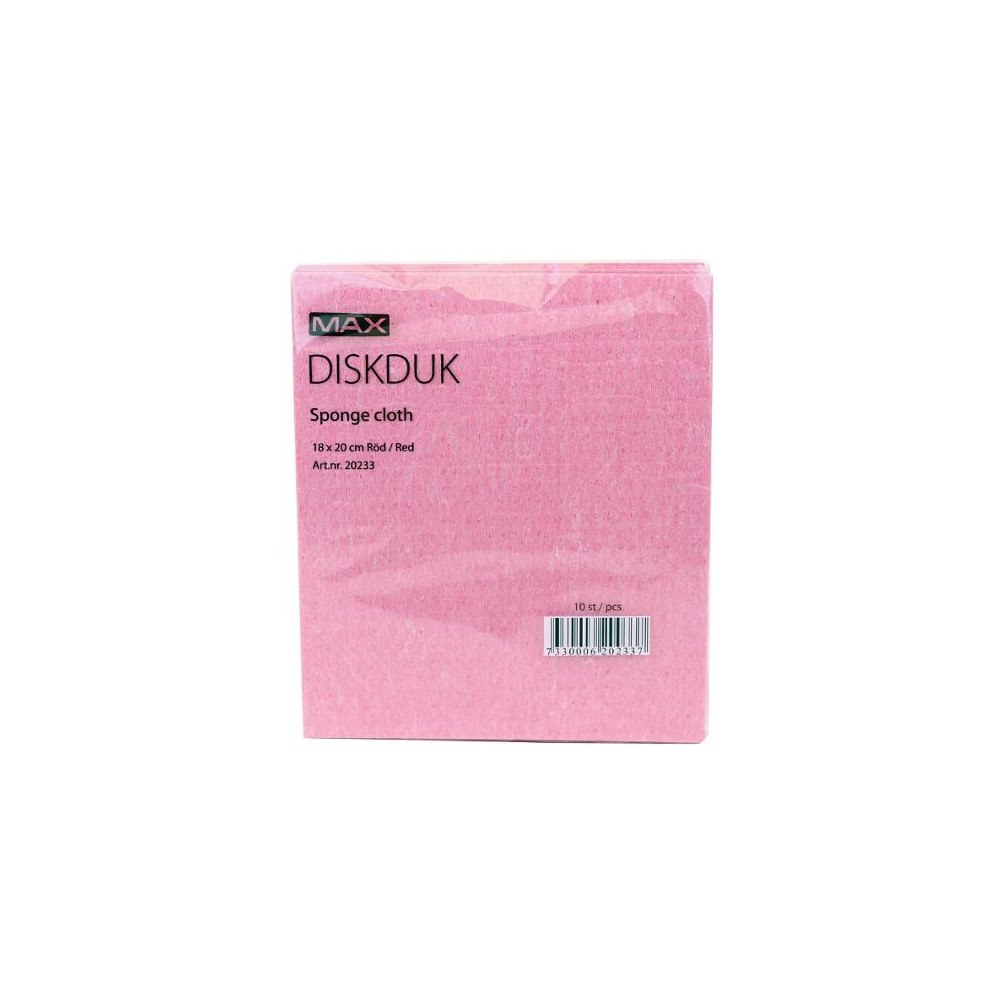 MAX Diskduk MAX röd 10/fp