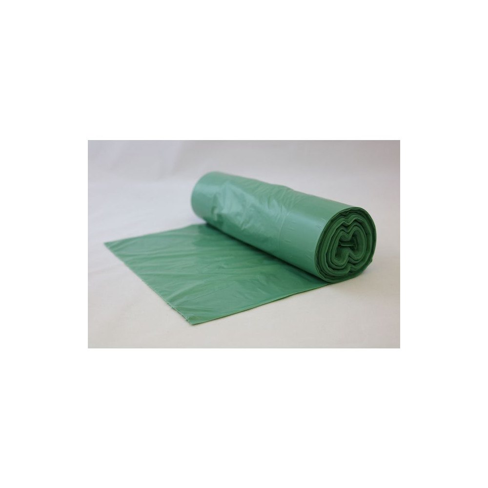 No Brand Sanitetspåse BIO-PE 10L grön 100/rl