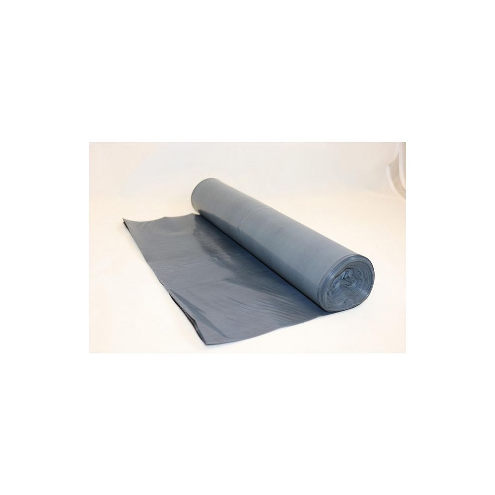 No Brand Plastsäck LD 125L 90my byggsäck grå10/rl