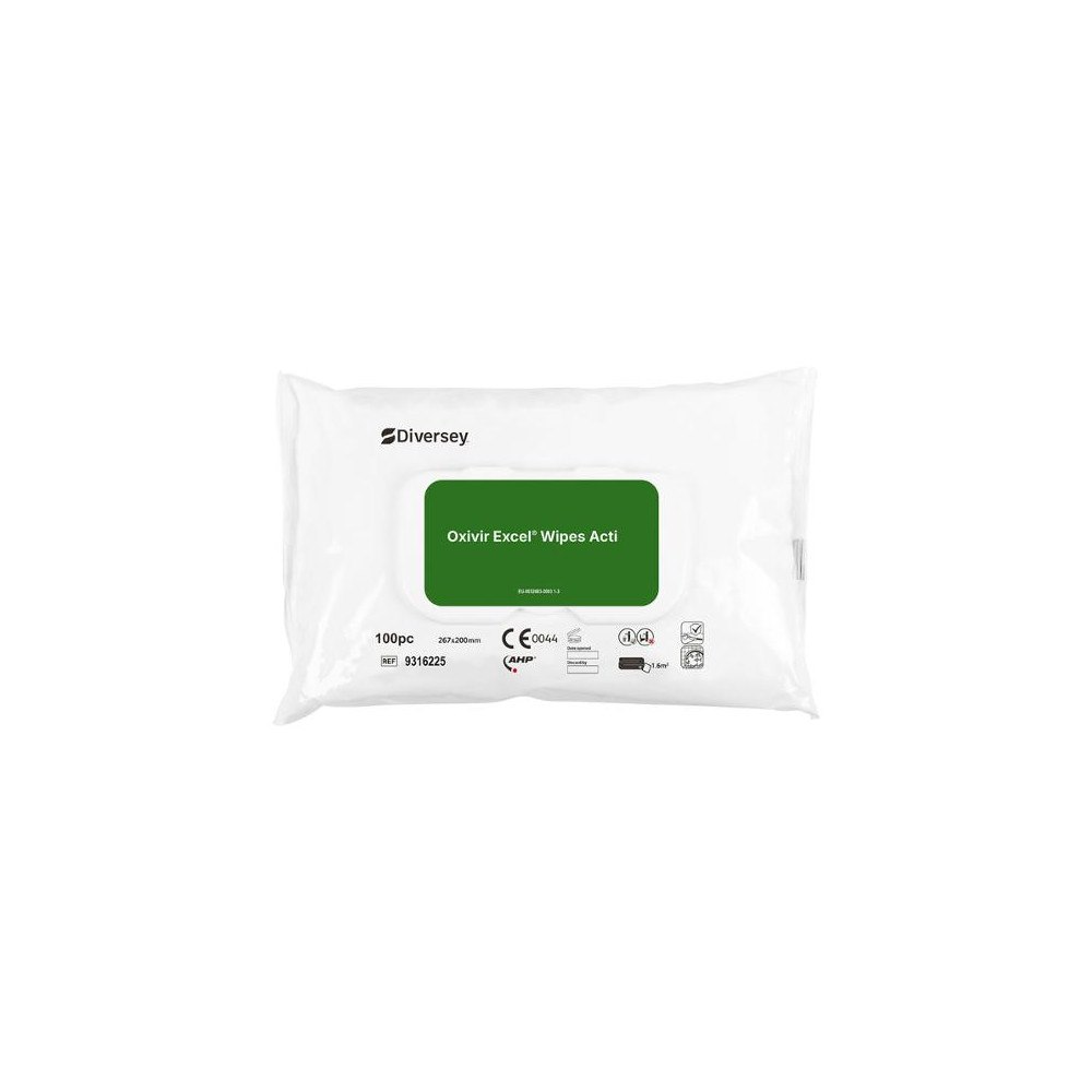 OXIVIR Ytdesinfektionsduk OXIVIR Excel 100/fp