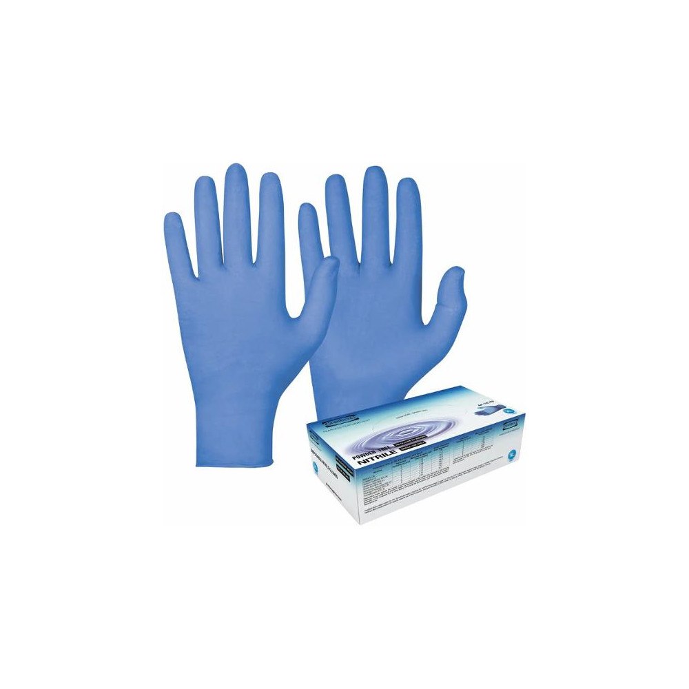 GranberG Nitrilhandske 770 blå XL 100/fp
