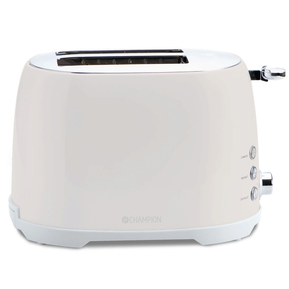 Champion Brödrost 2 skivor 800W BR610 Creme White Series