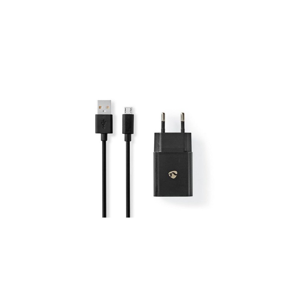 NEDIS Laddare vägg NEDIS 2.1 A Micro-USB svart