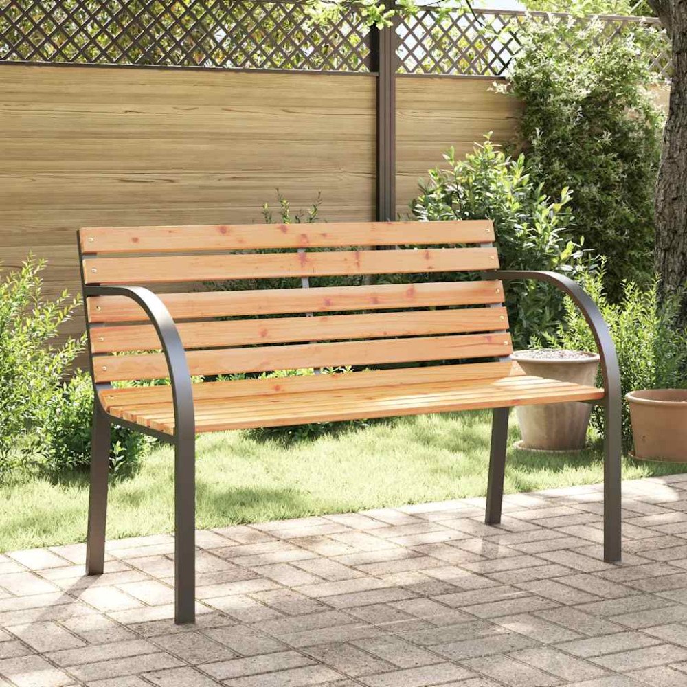 vidaXL Barnbänk 81 cm kinesiskt granträ