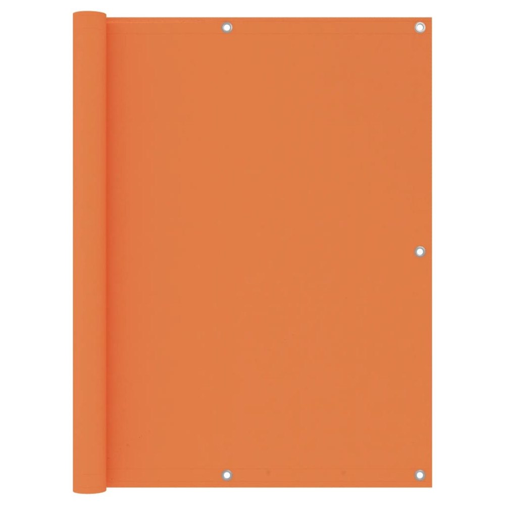vidaXL Balkongskärm orange 120x300 cm oxfordtyg