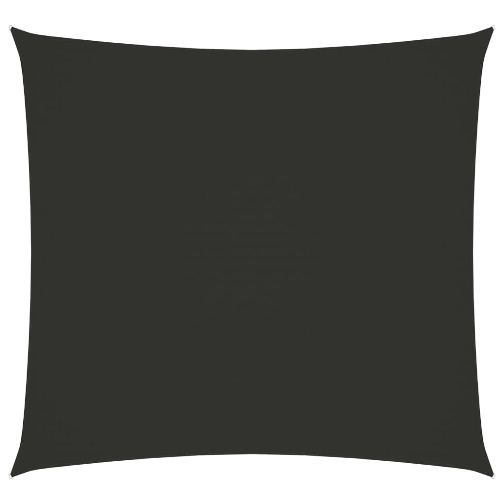 vidaXL Solsegel oxfordtyg fyrkantigt 2,5x2,5 m antracit