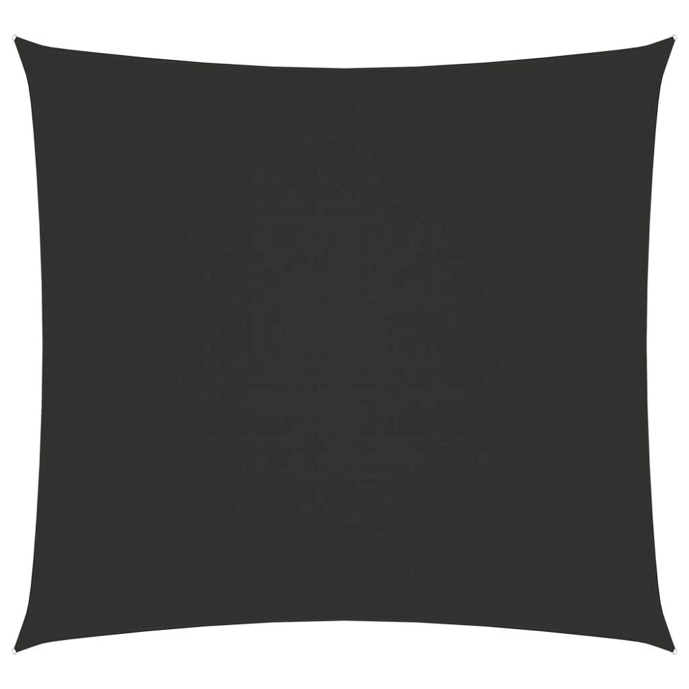 vidaXL Solsegel oxfordtyg fyrkantigt 6x6 m antracit