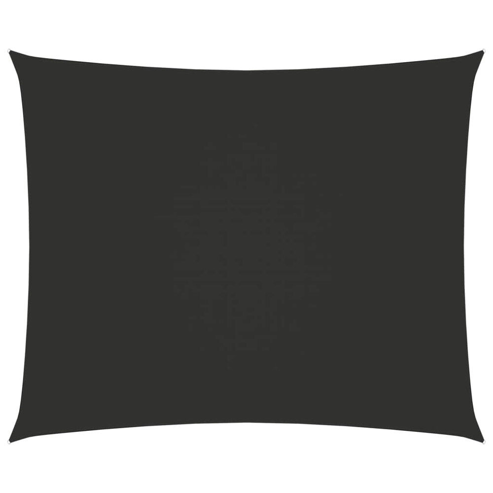 vidaXL Solsegel oxfordtyg rektangulärt 2,5x3,5 m antracit