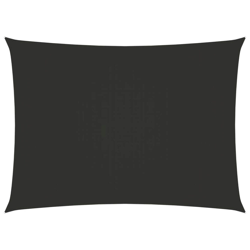 vidaXL Solsegel oxfordtyg rektangulärt 2,5x4,5 m antracit